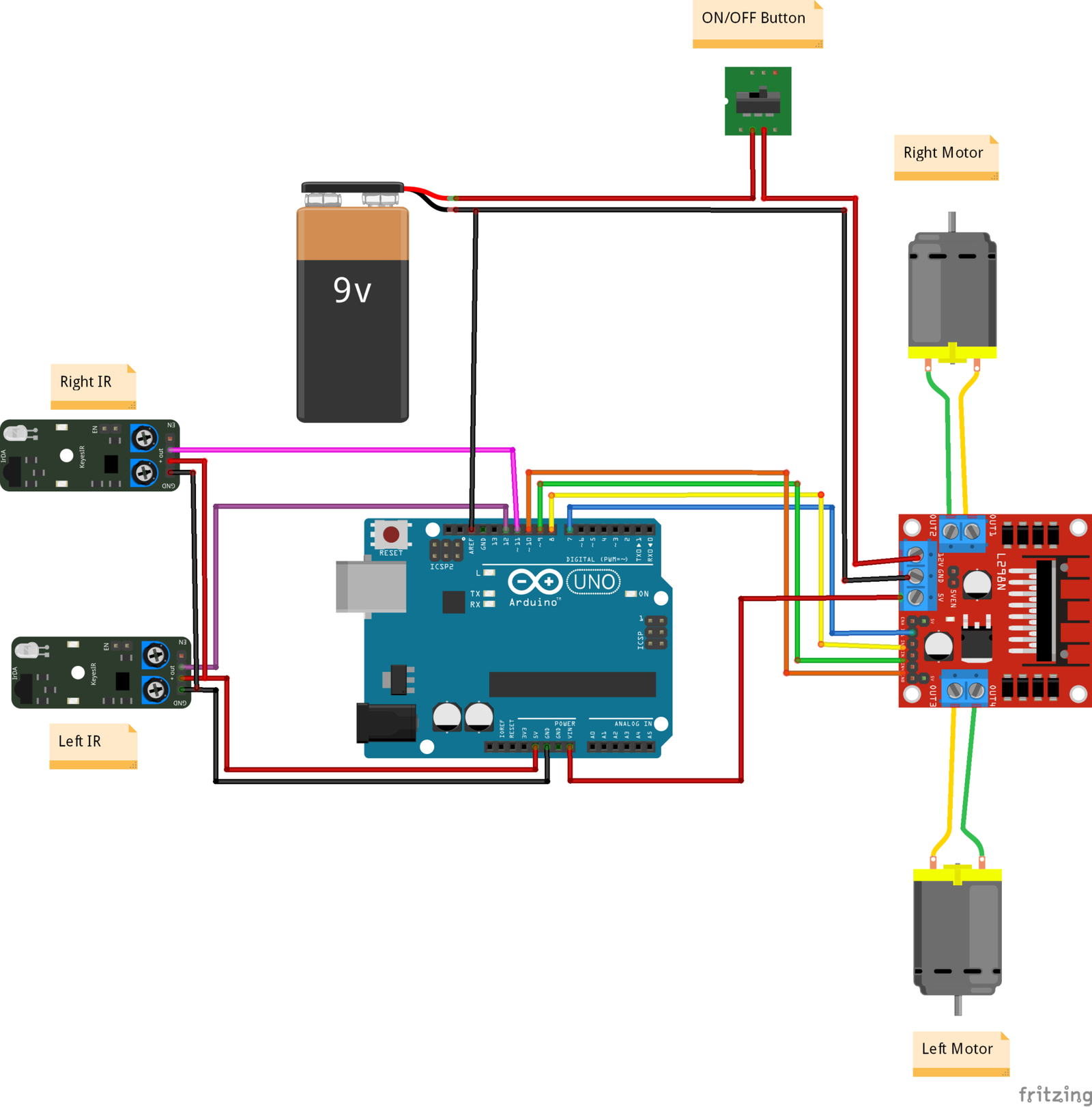 Line Following Robot with Arduino - Arduino Guru